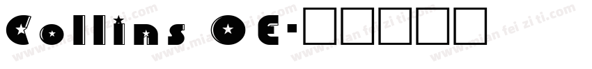 Collins OE字体转换